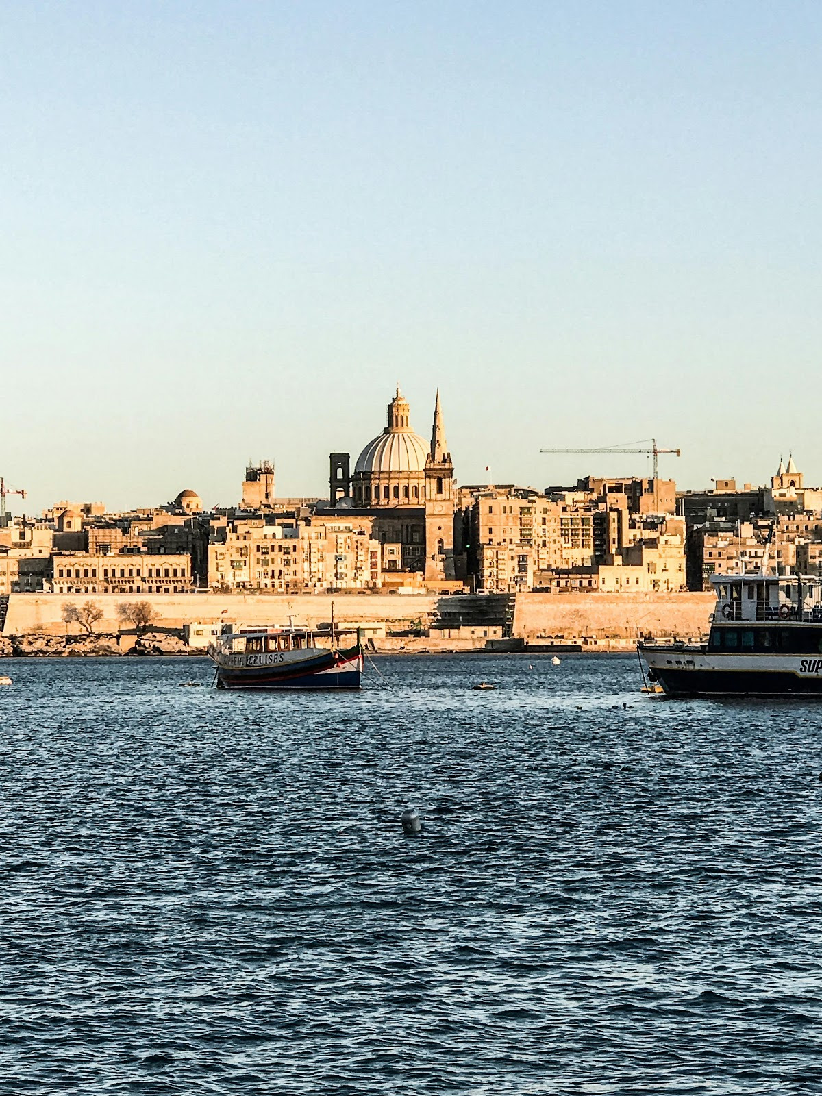 Long let in Malta - Valletta skyline across the harbour