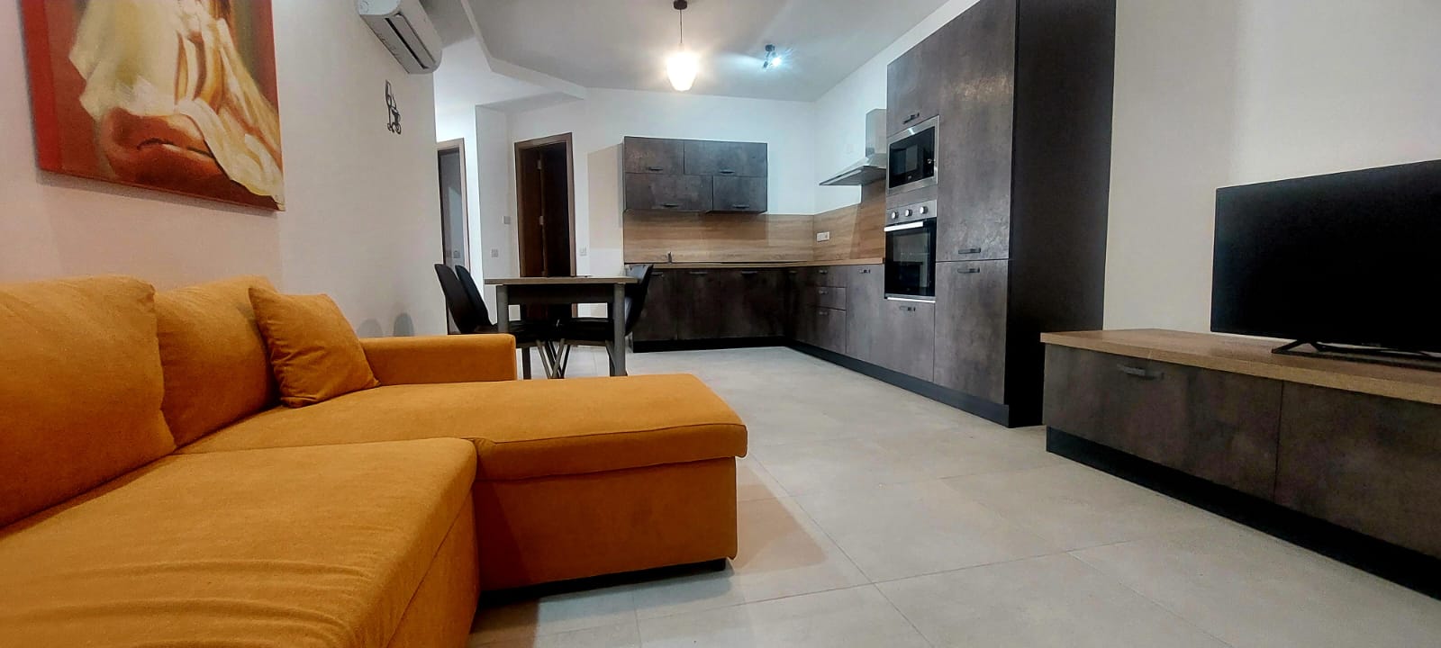 San Gwann – Modern 2 Bedroom + Office Maisonette in a Beautiful Residential Complex with Central Courtyard | €1700/month – property photo