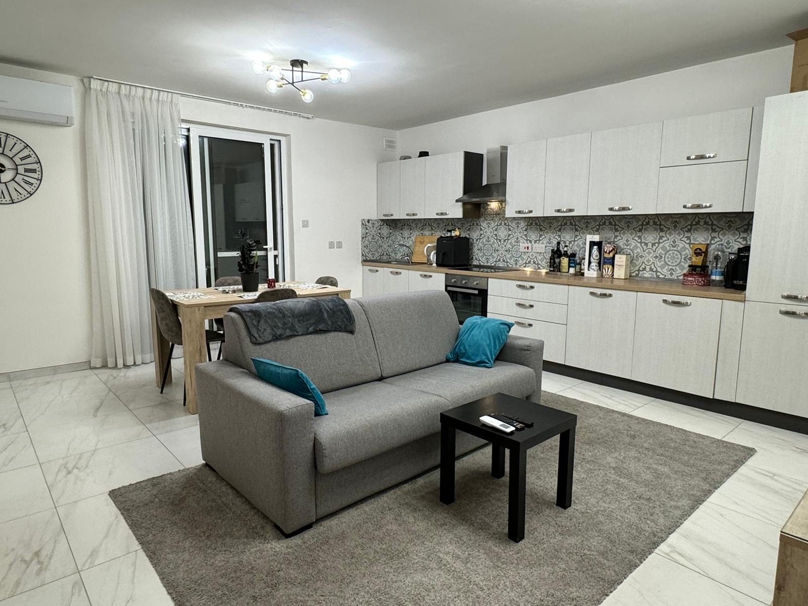 San Gwann – Stylish & Modern 1-Bedroom Apartment in a Quiet Residential Area – property photo