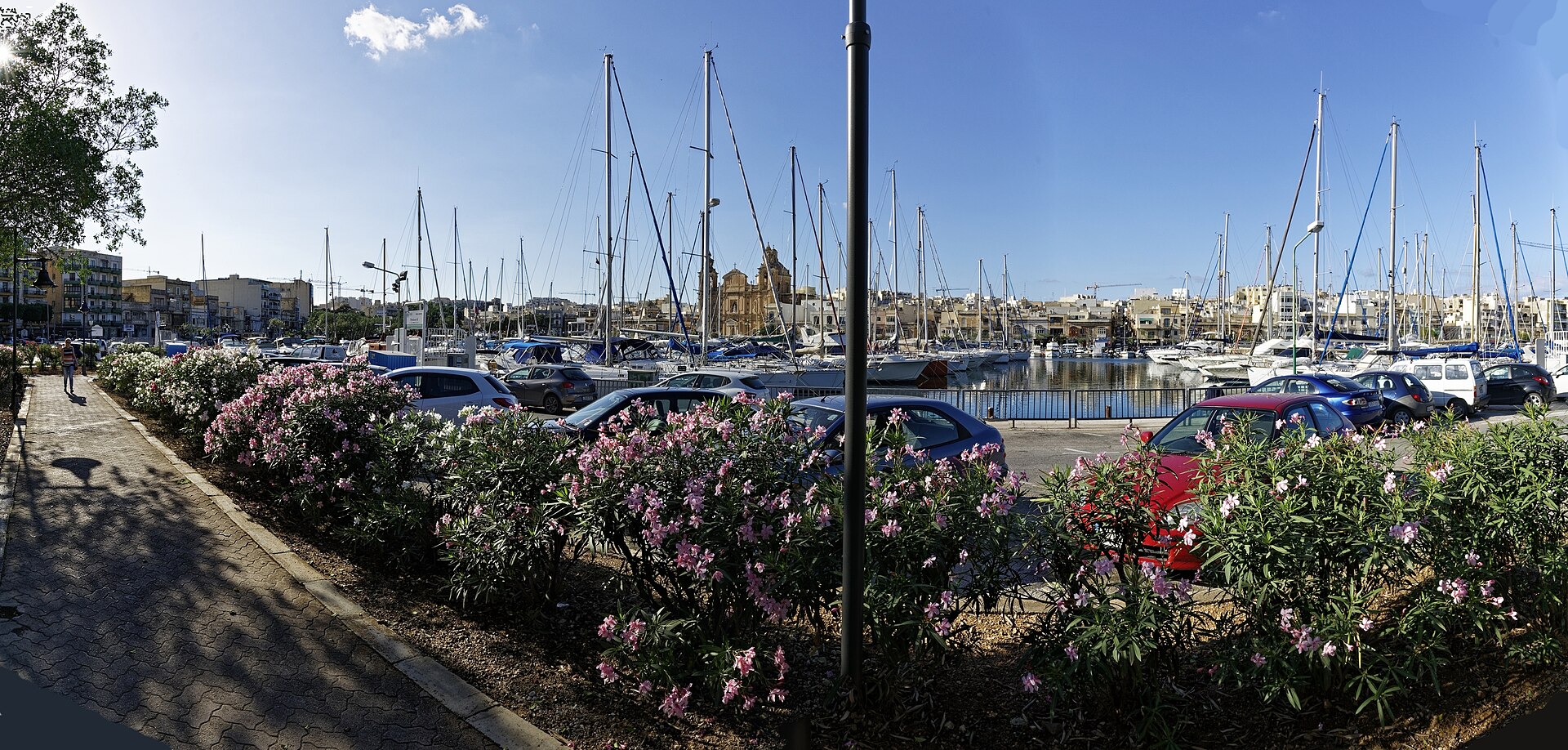 Gzira vs Msida - the Msida marina and harbour