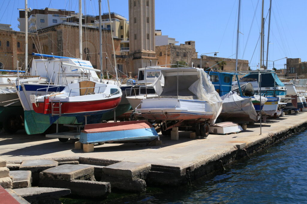 Marsaskala vs Mellieha - Marsaskala bay and promenade