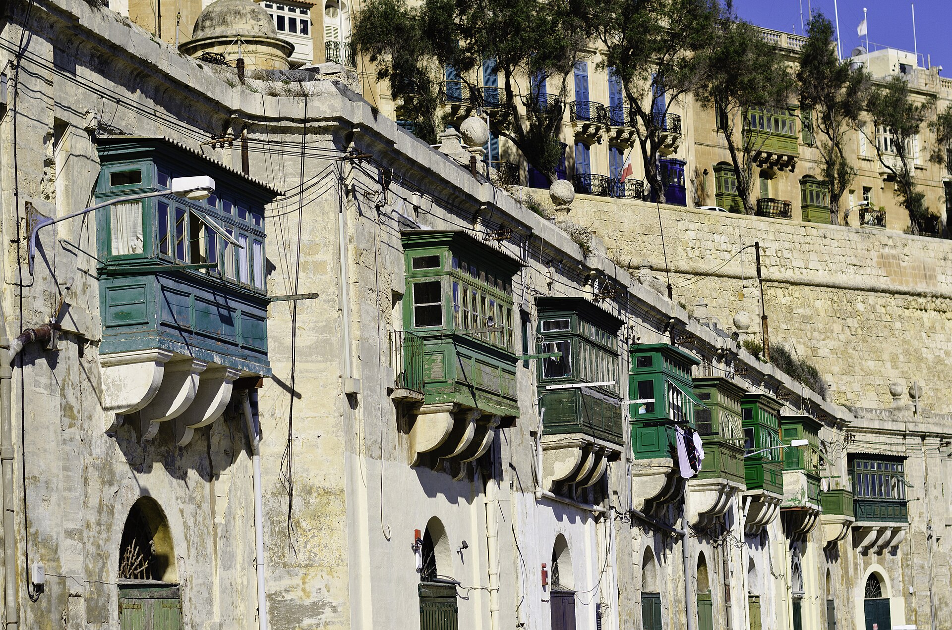 rent out your property in Malta - traditional Maltese balconies