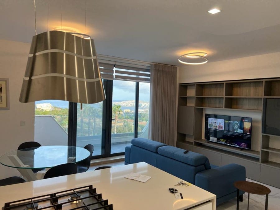 Mellieħa – Sun-Filled 2 Bedroom Apartment with Panoramic Sea & Country Views | €2,500/month – property photo