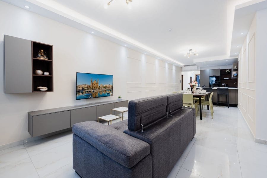 Mellieħa – Beautifully Finished 3 Bedroom Maisonette with Large Private Backyard | €2,000/month – property photo