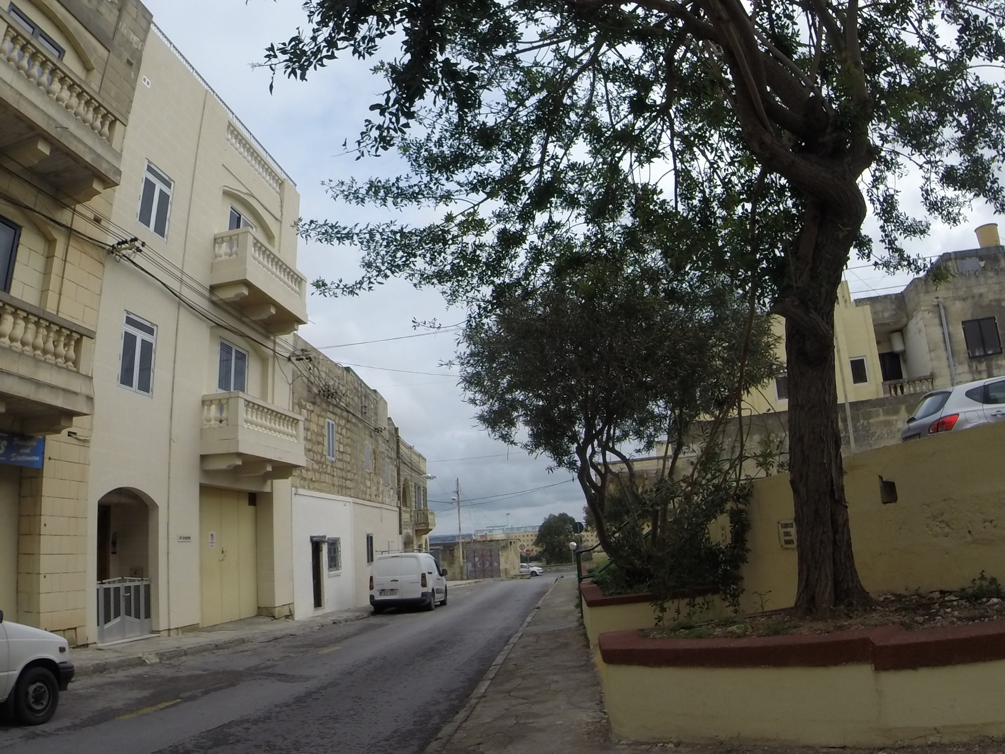 Residential street in San Ġwann