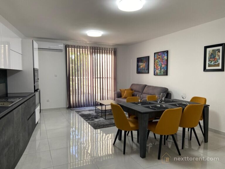 Msida – Modern Highly Finished 2-Bedroom Apartment with a Beautiful Green Outlook