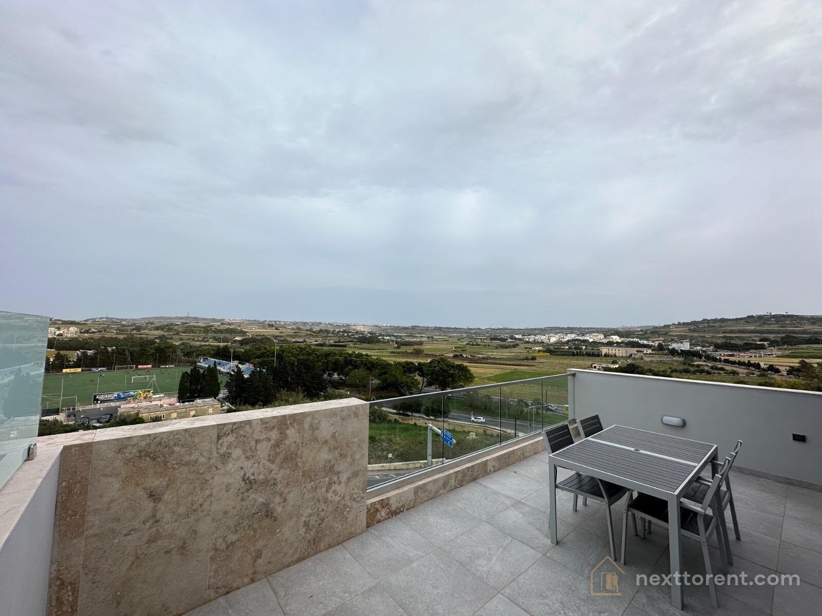 St Paul’s Bay – Modern Penthouse with Two Terraces and Country Views | €1,700/month – property photo